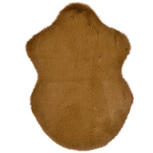 Декоративный коврик Освальд 55*38 см коричневый (Kaemingk, Нидерланды). Артикул: ID57623
