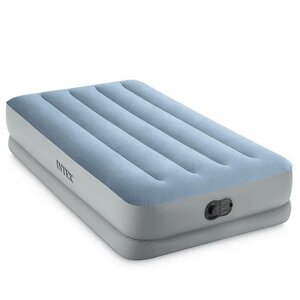 Надувная кровать Mid-Rise Comfort со встроенным USB-насосом, 99*191*36 см INTEX фото 1