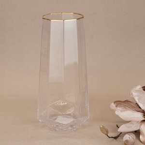 Стеклянная ваза Penella 25 см (Kaemingk, Нидерланды). Артикул: 647146