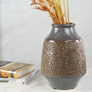 Керамическая ваза Manzano 26 см (Kaemingk, Нидерланды). Артикул: ID76154