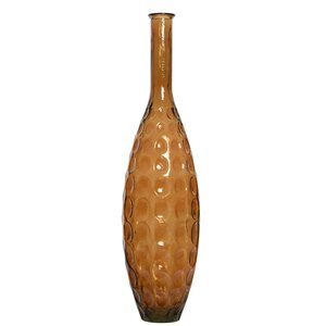 Стеклянная ваза Ариана 100 см карамельная (Kaemingk, Нидерланды). Артикул: 649073-2