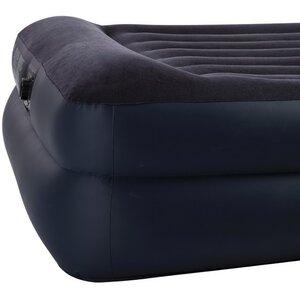 Надувная кровать с насосом Pillow Rest Plus 152*203*42 см INTEX фото 4