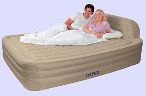 Надувная кровать DELUXE FRAMED BED, 178х246х79 см (INTEX, Китай). Артикул: 66980