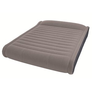 Надувная кровать Queen Deluxe Mid Rise Pillow Rest Bed с электрическим насосом, 152х203х41 см INTEX фото 1