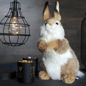 Мягкая игрушка Коричневый кролик 24 см (Hansa Creation, Филиппины). Артикул: 7449