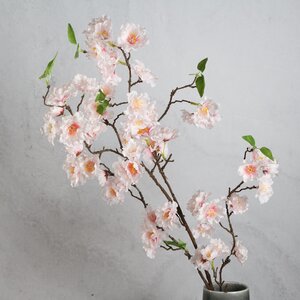 Декоративная ветка Цветущая Сакура 112 см, розовая (Kaemingk, Нидерланды). Артикул: ID72540