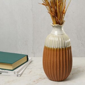 Декоративная ваза Lucrecia 24 см, фарфор (Kaemingk, Нидерланды). Артикул: 802965