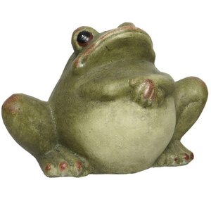 Садовая фигурка Froggy lake - Лягушка Риббит 26*19 см Kaemingk фото 1