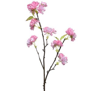 Искусственная ветка Цветущий Персик 76 см нежно-розовая Kaemingk фото 10