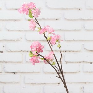 Искусственная ветка Цветущий Персик 76 см нежно-розовая Kaemingk фото 5
