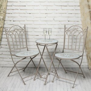 Складной стул с мозаикой Лионель 90*46*39 см, металл Kaemingk фото 5