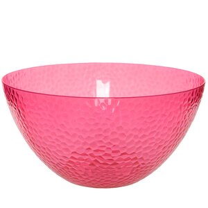 Пластиковый салатник Портофино 26*13 см розовый Kaemingk фото 1