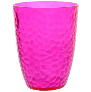 Пластиковый стакан для воды Портофино 11 см розовый (Kaemingk, Нидерланды). Артикул: ID64454