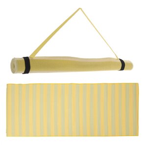 Пляжный коврик Miconos 180*75 см желтый (Koopman, Нидерланды). Артикул: 836300520-1