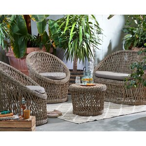 Комплект плетёной мебели Марокко: 1 диван + 1 столик + 2 кресла Kaemingk фото 4