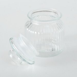 Набор стеклянных баночек для хранения Тибурсио 15-23 см, 3 шт Boltze фото 3
