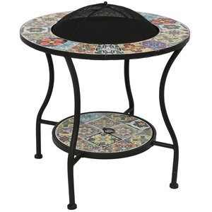 Стол для костра с мозаикой Порту 58*54 см, металл Kaemingk фото 4