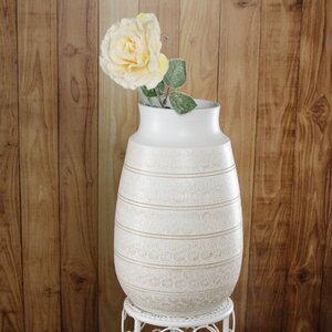 Керамическая ваза Рибейра 35 см (Kaemingk, Нидерланды). Артикул: ID73117
