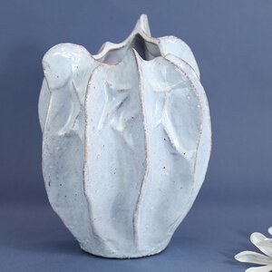 Керамическая ваза Bollo en Glaseado 29 см (Kaemingk, Нидерланды). Артикул: 851116