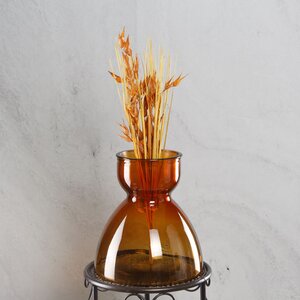 Стеклянная ваза Amber 23 см (Kaemingk, Нидерланды). Артикул: ID72881