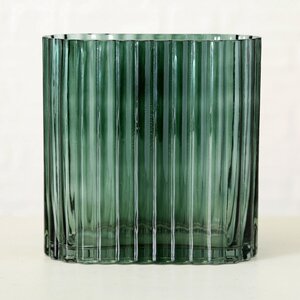 Стеклянная ваза Гленн 18*9 см (Boltze, Германия). Артикул: 1012589/9823919