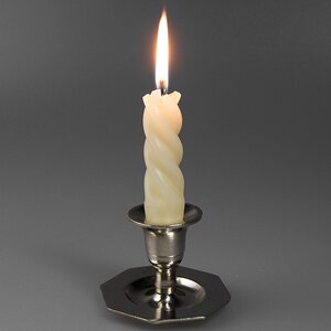 Подсвечник Серебряные Мечты на 1 свечу 7*6 см, многогранное основание (Koopman, Нидерланды). Артикул: ID45915