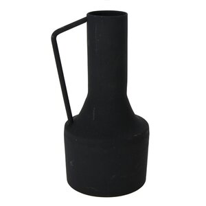 Металлическая ваза-кувшин Tare Square 29 см черная Koopman фото 1