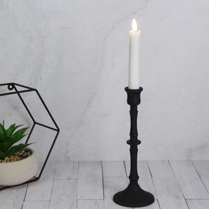 Декоративный подсвечник для 1 свечи Финнгвард 23 см черный Koopman фото 1