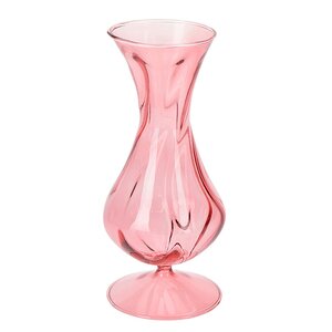 Стеклянная ваза Del Vetro - Belluno 19 см розовая Koopman фото 1