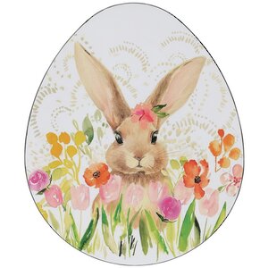 Пасхальное блюдо Кролик в Цветочном Саду 35*29 см Koopman фото 1