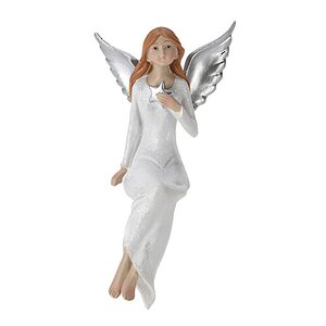 Статуэтка Ангел Шарлотта с серебряными крыльями 16 см Koopman фото 3