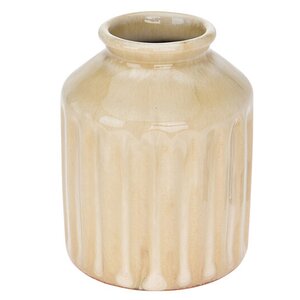 Фарфоровая ваза Vivaro 10 см кремовая Koopman фото 1