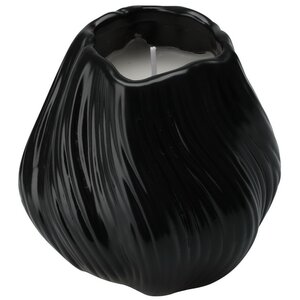 Свеча в стакане Flourish 9 см черная (Koopman, Нидерланды). Артикул: APF646660