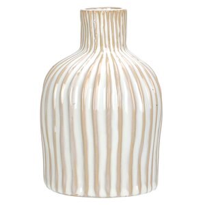 Керамическа ваза-подсвечник Ratio 15 см белая Koopman фото 1