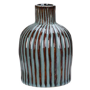 Керамическа ваза-подсвечник Ratio 15 см синяя