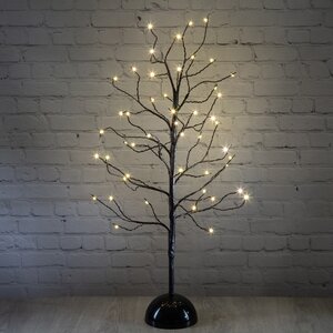 Светящееся дерево Сказочная Липа 60 см, 48 теплых белых мини LED ламп, на батарейках Koopman фото 1