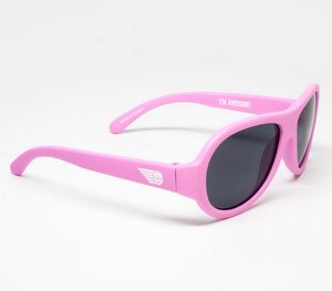 Детские солнцезащитные очки Babiators Original Aviator. Принцесса, 0-2 лет, розовый Babiators фото 1