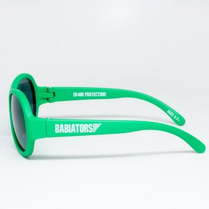 Детские солнцезащитные очки Babiators Original Aviator. Время летит, 0-2 лет, зеленый Babiators фото 6