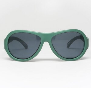 Детские солнцезащитные очки Babiators Original Aviator. Морпех, 0-2 лет, зеленый Babiators фото 5