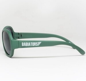 Детские солнцезащитные очки Babiators Original Aviator. Морпех, 3-5 лет, зеленый Babiators фото 7