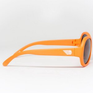 Детские солнцезащитные очки Babiators Original Aviator. Ух ты!, 0-2 лет, оранжевый Babiators фото 8