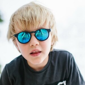 Детские солнцезащитные очки Babiators Polarized Keyhole Агент, 0-2 лет, черные Babiators фото 1