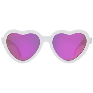 Детские солнцезащитные очки Babiators Polarized Hearts Влюбляшка, 0-2 лет, белые Babiators фото 1