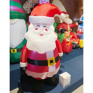 Надувная фигура Дед Мороз 152 см с подсветкой, IP44 Koopman фото 2