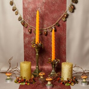 Венок для свечи Осенние Ягоды 9 см Swerox фото 2