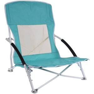 Пляжное кресло Siesta Beach бирюзовое, до 110 кг (Koopman, Нидерланды). Артикул: ID73021