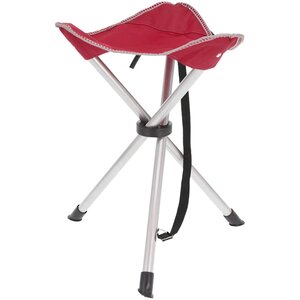 Складной туристический стул Camping 45*35 см красный, до 110 кг (Koopman, Нидерланды). Артикул: ID73035