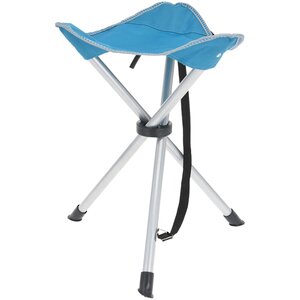 Складной туристический стул Camping 45*35 см синий, до 110 кг (Koopman, Нидерланды). Артикул: ID73037
