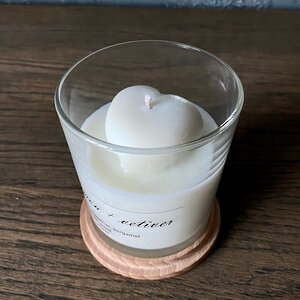 Декоративная ароматическая свеча Luce Heart: Ваниль, 30 часов горения Luce фото 7