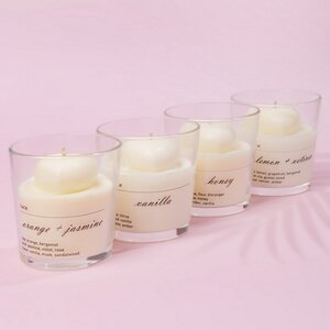 Декоративная ароматическая свеча Luce Heart: Ваниль, 30 часов горения Luce фото 6